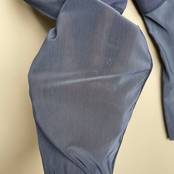 NIKE Dri-fit Running Yoga Exercise Leggings Drawstring Hidden Pocket Mesh Detail - Picture 12 of 14